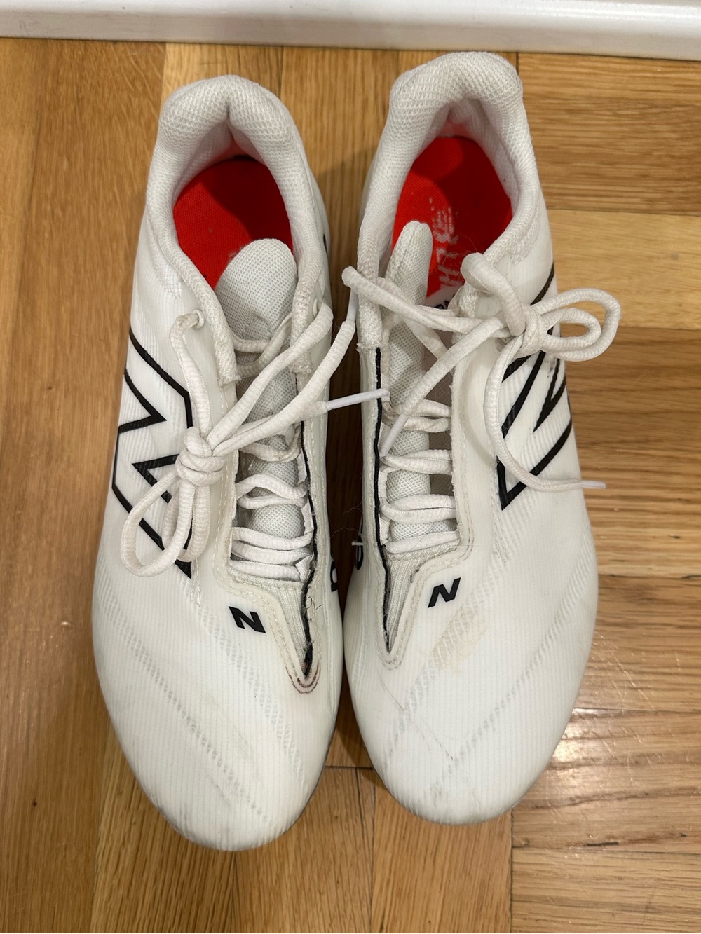 Mens New Balance Burn 4 X Lacrosse cleats Shoes athletic